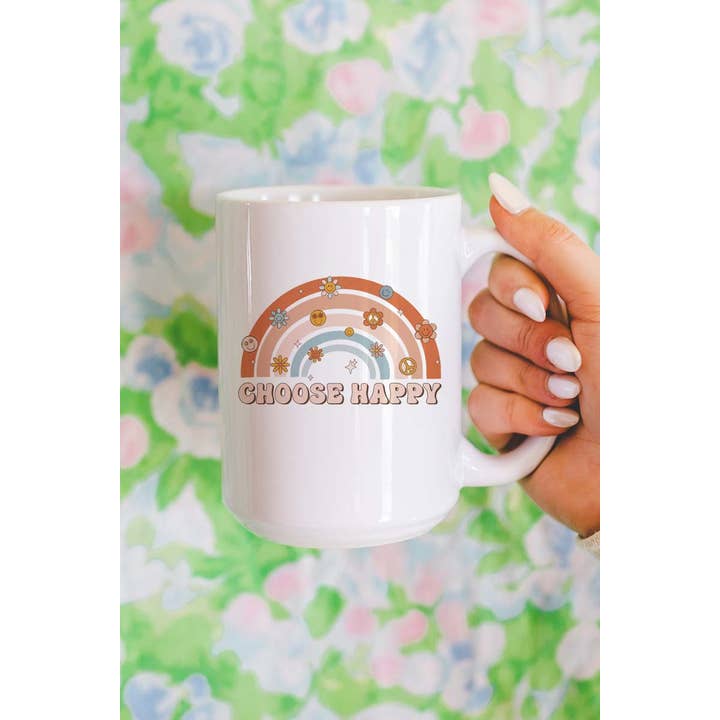 Escolha Caneca Happy 15 oz por atacado de 923 By Design