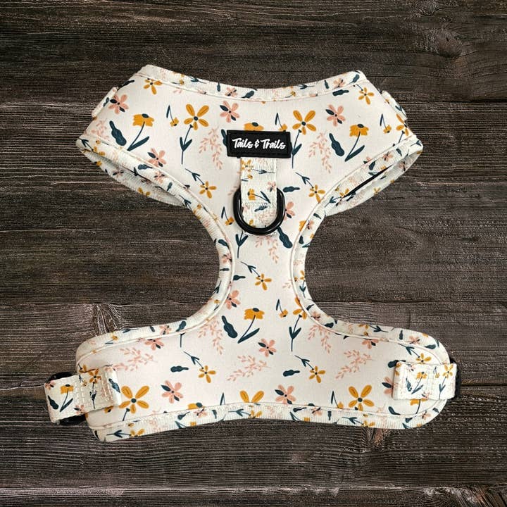 Wildflower Pull Over Trail Harness for wholesale by Tails and Trails