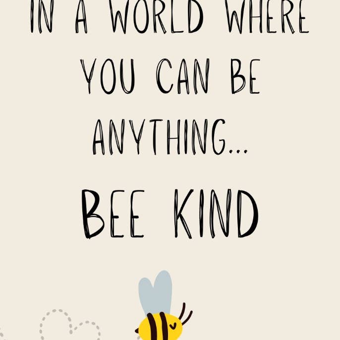 Bee Kind Mini Metal Sign for engroshandel hos Gainsborough Giftware x Portland Living