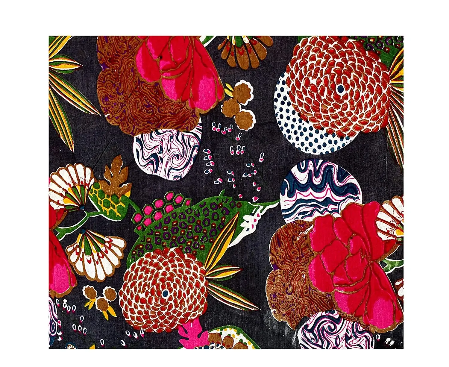 GYPSY STUDIO - Vendita all'ingrosso Attrezzature per lavoretti e fai da te - Tessuto 100% cotone stampato a mano per sartoria e creazioni1