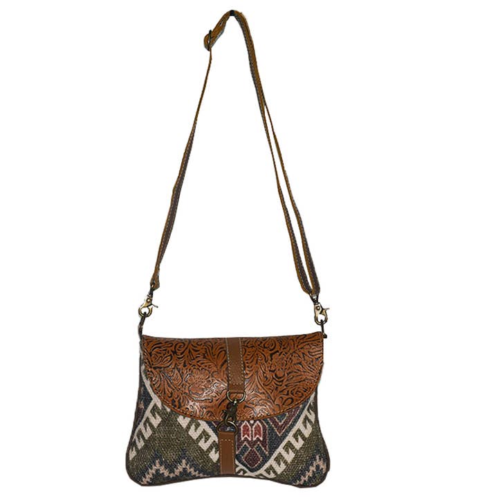 Hopofly Bags - Vendita all'ingrosso Borsa a tracolla - Donna - Borsa a tracolla Lino in tela e pelle