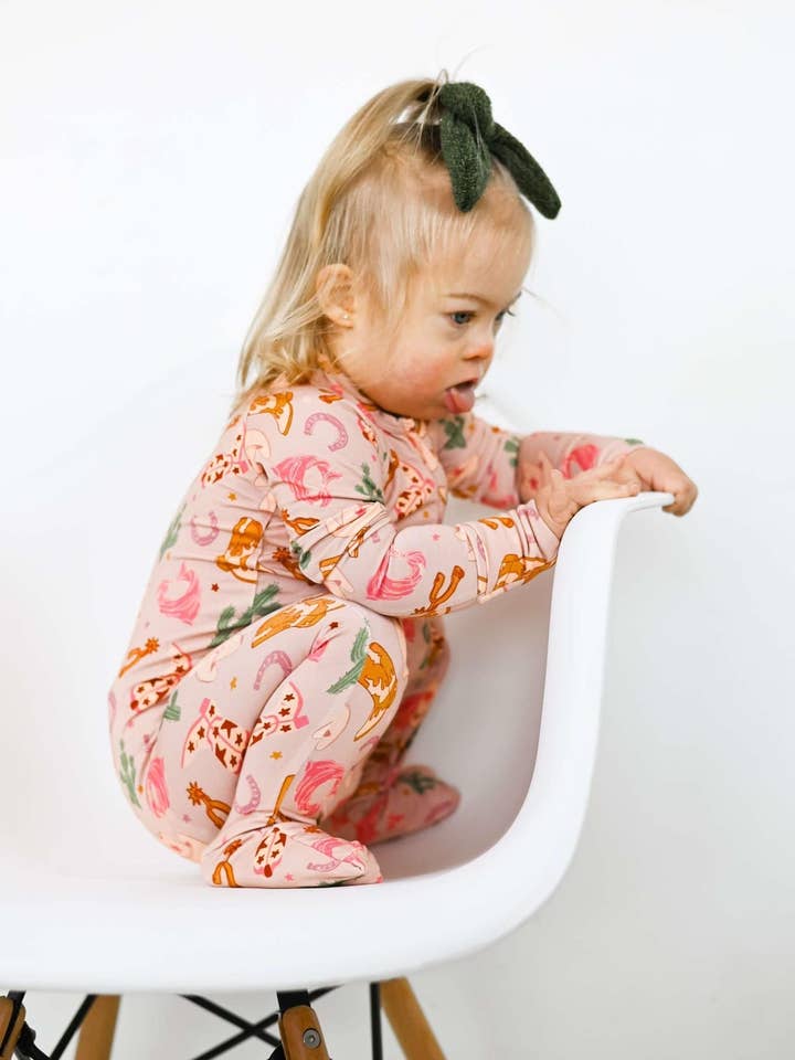 Belle & bros - Wholesale Jumpsuit - Baby - COWGIRL | ZIP ROMPER4