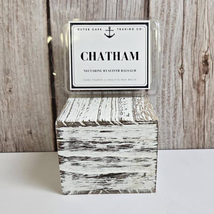 Chatham Cera di Soia Fusa Nettarina Fiore di Giacinto 70g per la vendita all'ingrosso da parte di Outer Cape Trading Company