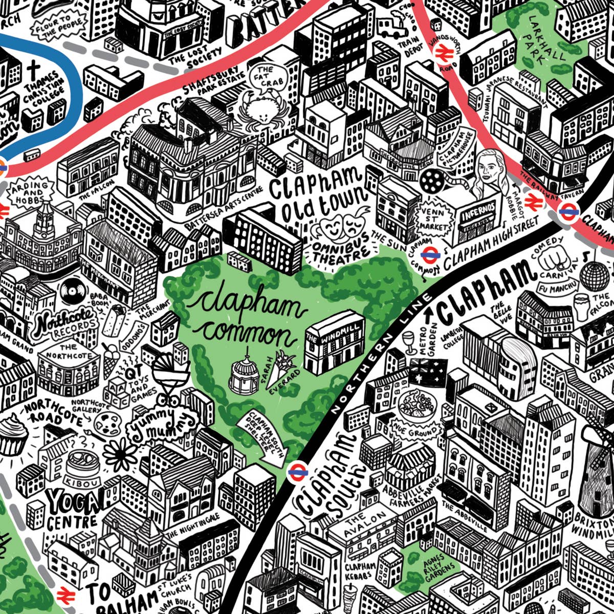 Evermade - Wholesale Puzzle - Adult - 1000 Piece Jigsaw Hand Drawn Map of London6