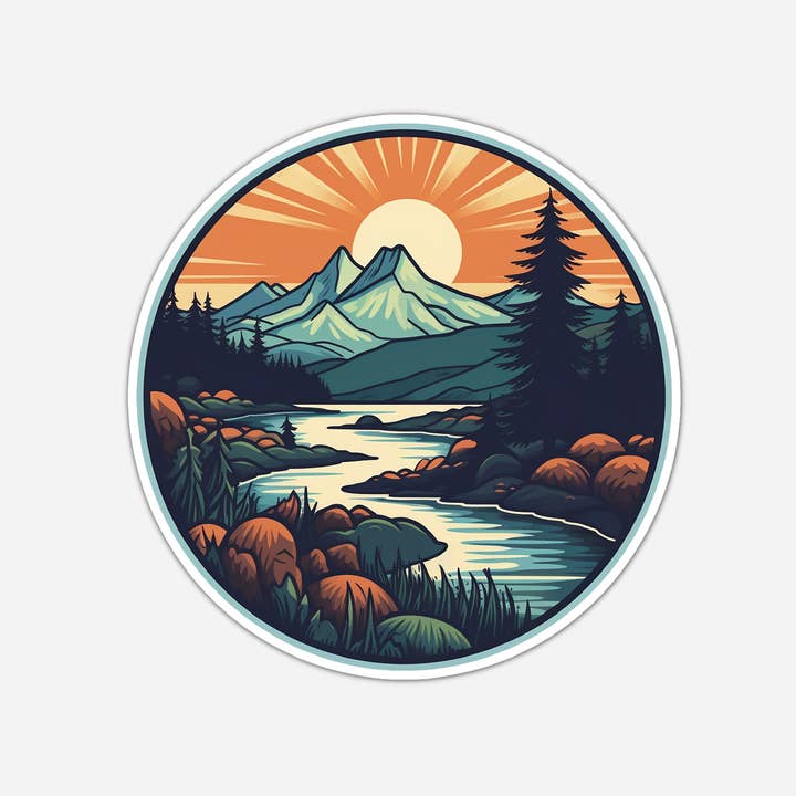CMarie Northwest - Wholesale Sticker - Pacific Northwest Vinyl Sticker