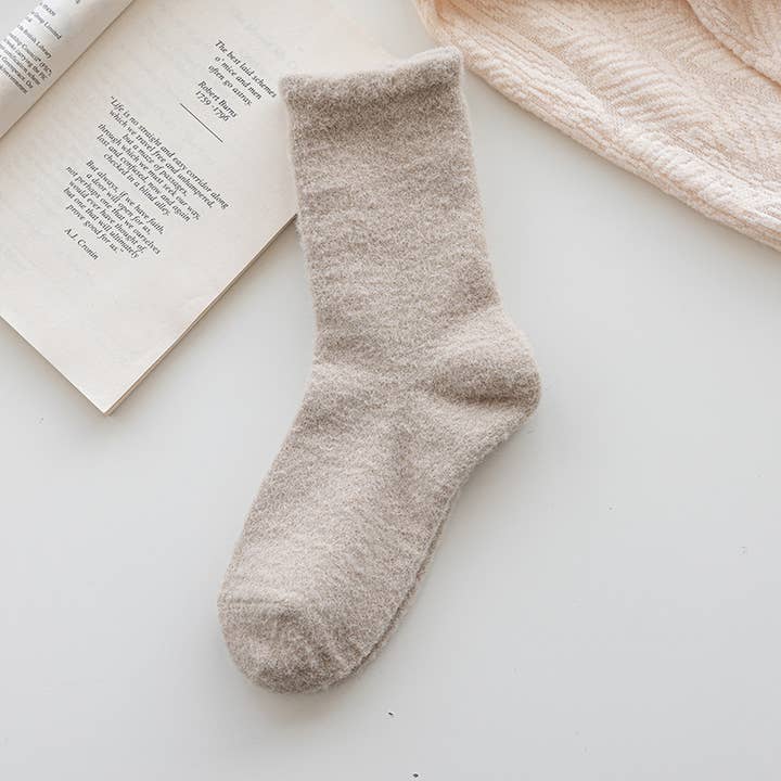 MKS America - Wholesale Socks - Women's - Fluffy Soft Plush Socks5