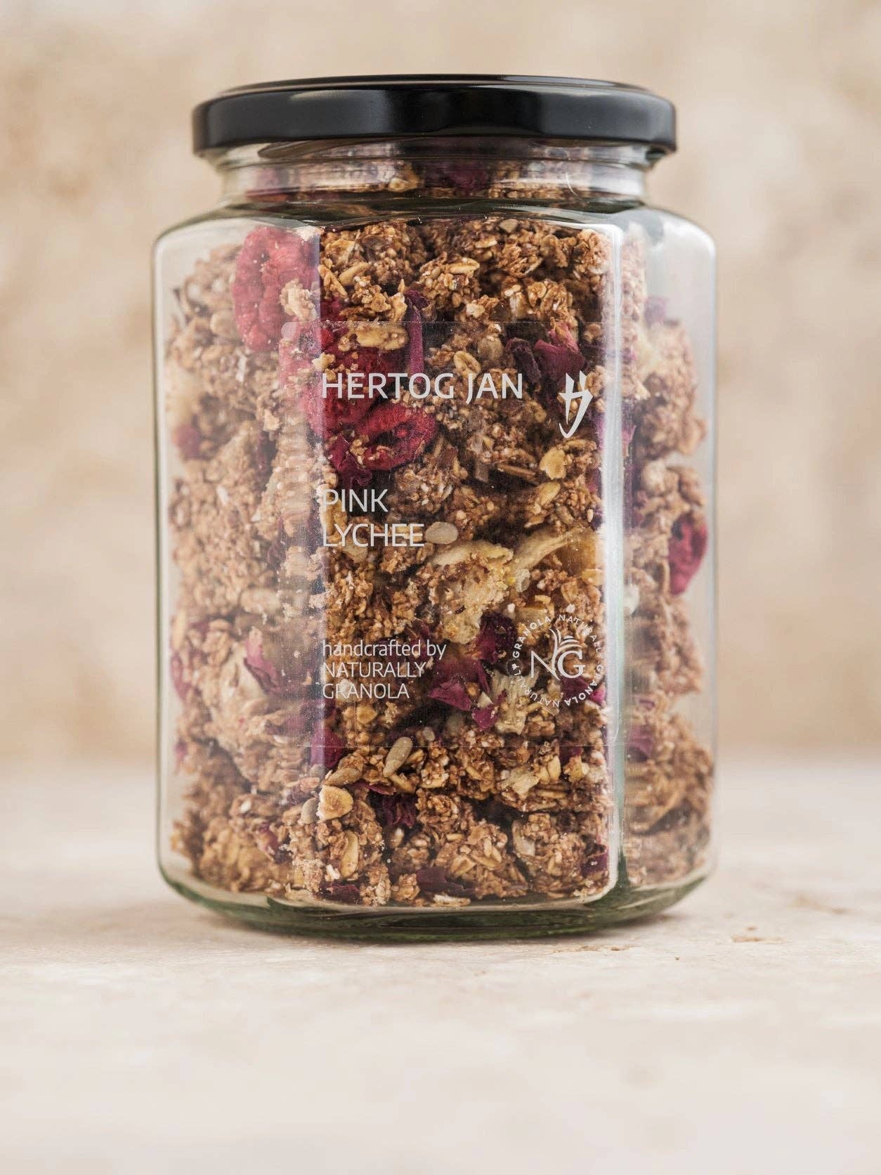 Naturally Granola - Wholesale Breakfast Cereal - Pink Lychee Granola - Exclusive 3-Star Michelin Chef S3