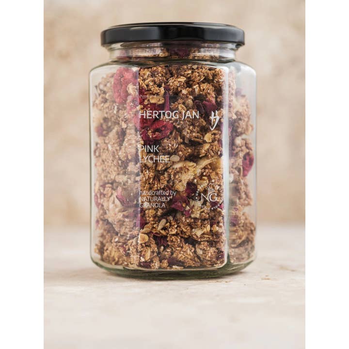 Naturally Granola - Wholesale Breakfast Cereal - Pink Lychee Granola - Exclusive 3-Star Michelin Chef S3