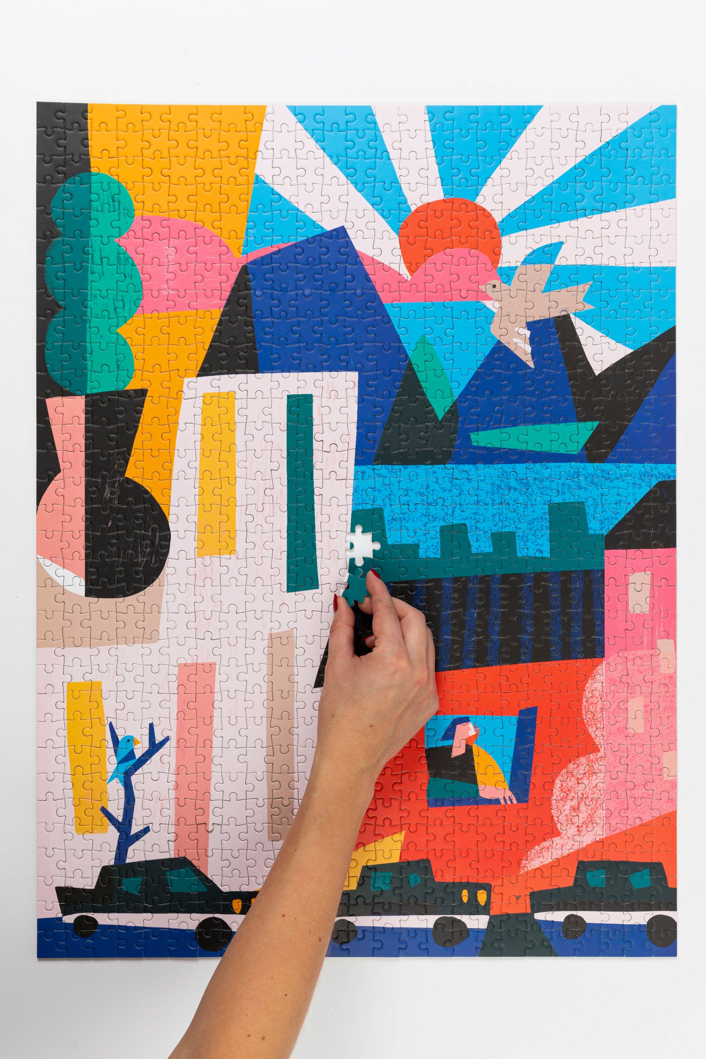 JIGGY Puzzles - Wholesale Puzzle - Adult - 800pc Puzzle & Glue Kit: Escape The City1