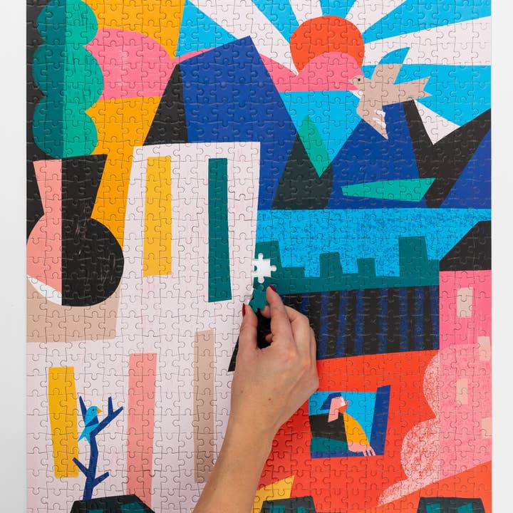 JIGGY Puzzles - Wholesale Puzzle - Adult - 800pc Puzzle & Glue Kit: Escape The City1