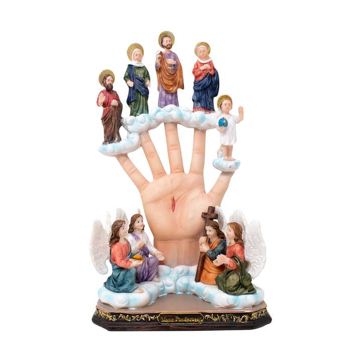 The Mighty Hand Resin Statue | Mano Poderosa | Religious Gift | Multiple Sizes | Hand-Crafted & Durable and other Purchase Wholesale statues religious. Free Returns & Net 60 Terms on Faire trending on Faire.