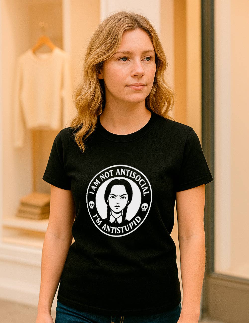 Black Antistupid 676A for wholesale on Faire