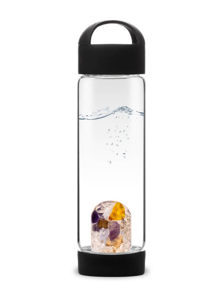 Crystal Water Bottle ViA | BALANCE  for wholesale by VitaJuwel