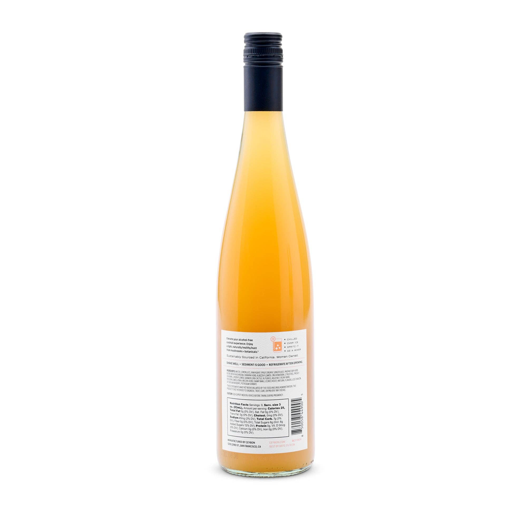 Ceybon - Wholesale Non-Alcoholic Aperitif/Mocktail - Bright Claire AF: Alcohol-Free, Mushroom-Infused Aperitif 2