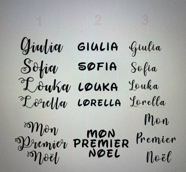 Cirabella-Sensaura srl – wholesale Ornament – Christmas ball first name4