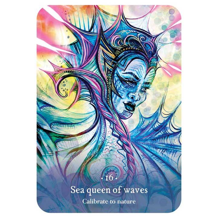 Simon & Schuster - Wholesale Tarot Cards - Sacred Sea Oracle by Justine Serebrin