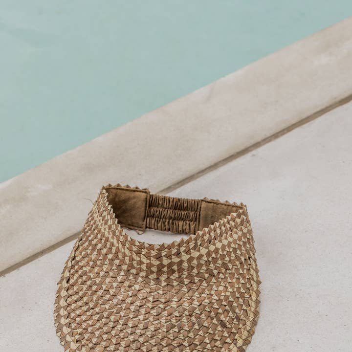 Village Thrive - Wholesale Visor - Women's - Rattan Sun Visor in Ombre12