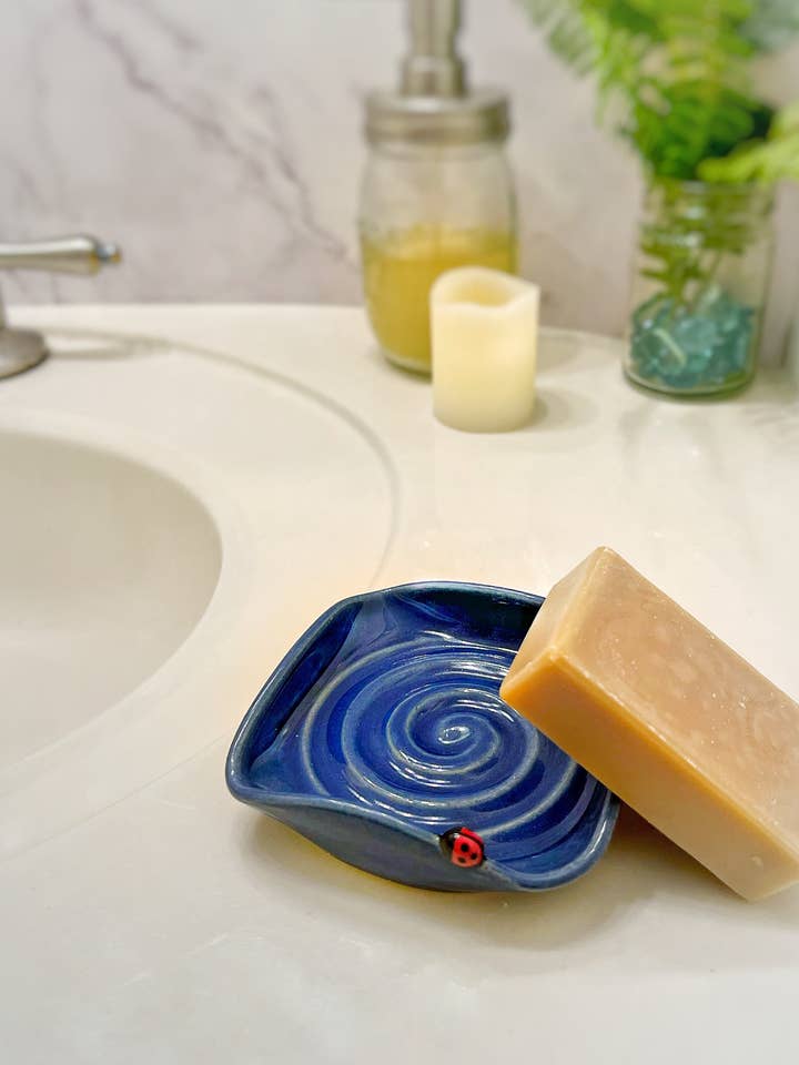 Soap Dish- Wholesale for wholesale by Bug Pottery