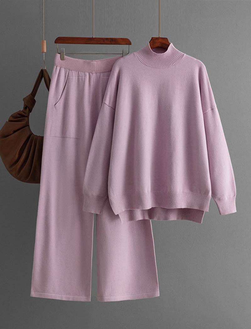 safistyle - Wholesale Lounge Set - Women's - Knitted Top and Pants Set17