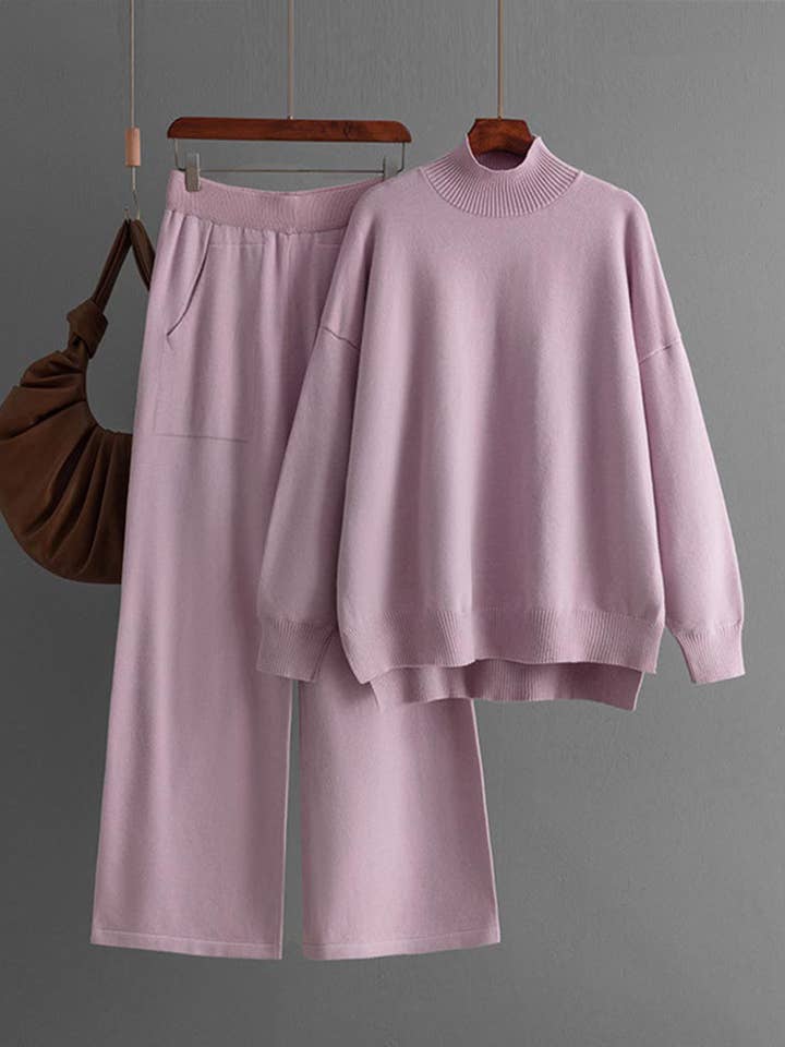 safistyle - Wholesale Lounge Set - Women's - Knitted Top and Pants Set17