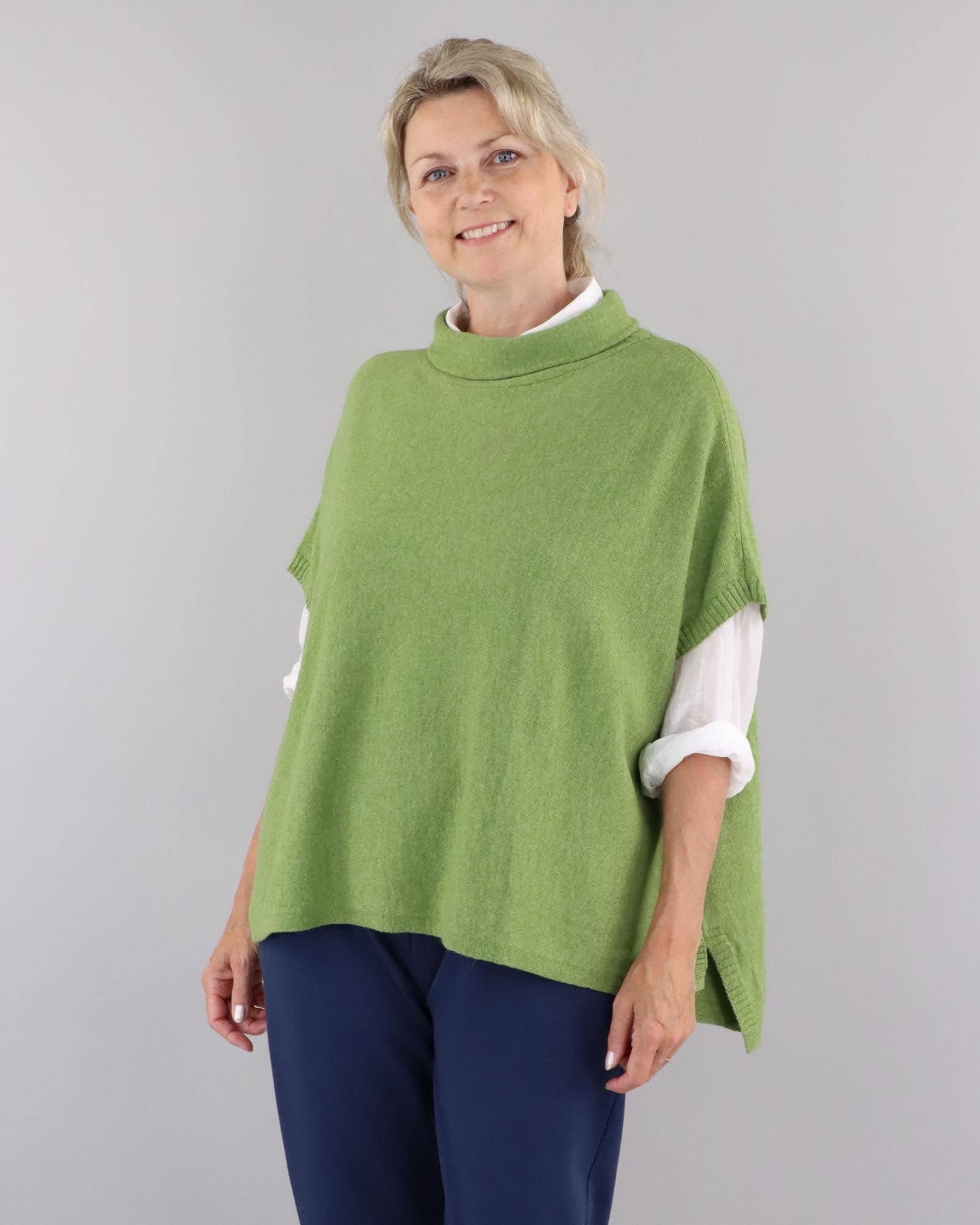 Cadenza Italy Ltd - Vente Tunique – femme - Tunique classique en mélange de cachemire22