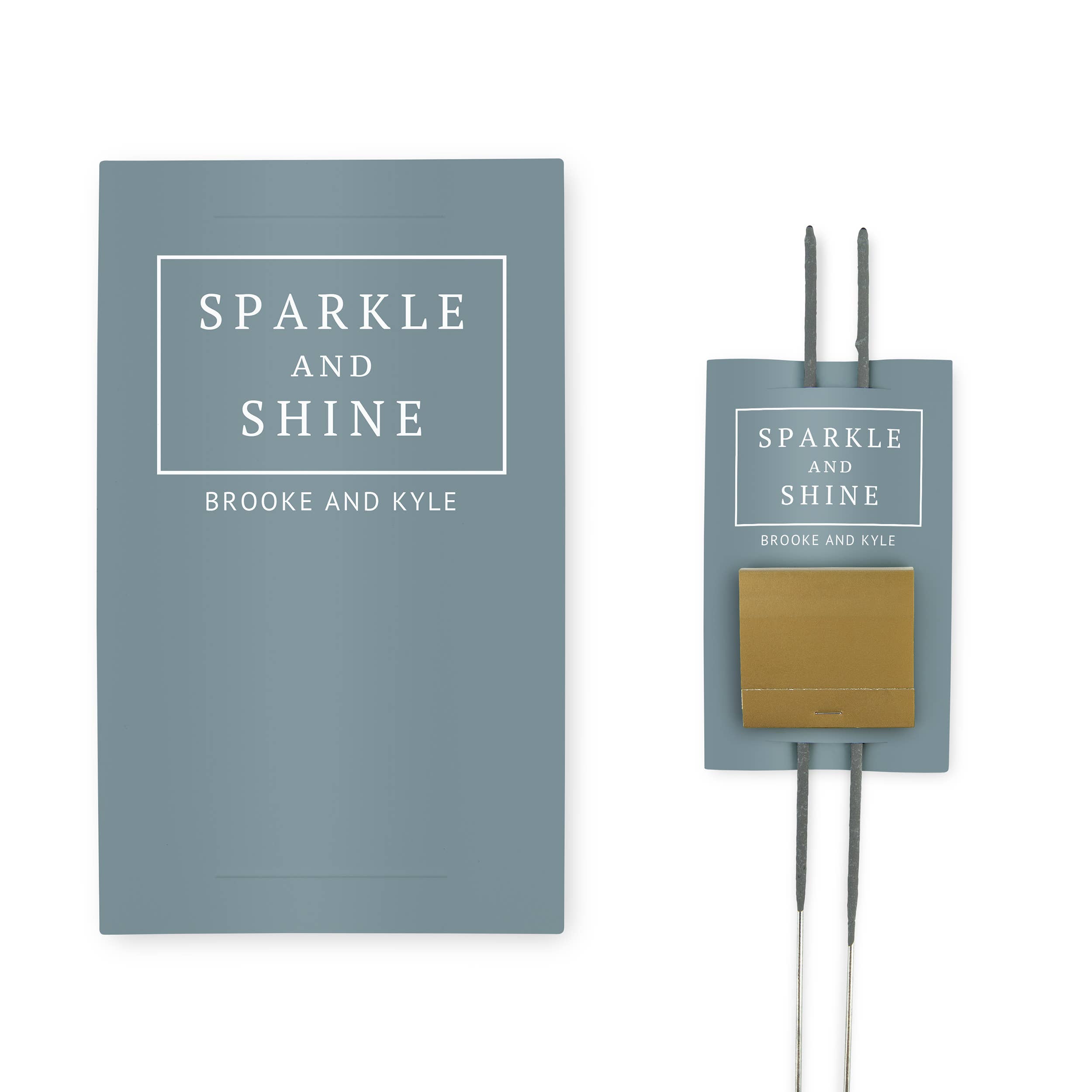 Weddingstar Inc. - Wholesale Gift Tag - Matchbook Sparkler Send-Off Tags - Sparkle and Shine2