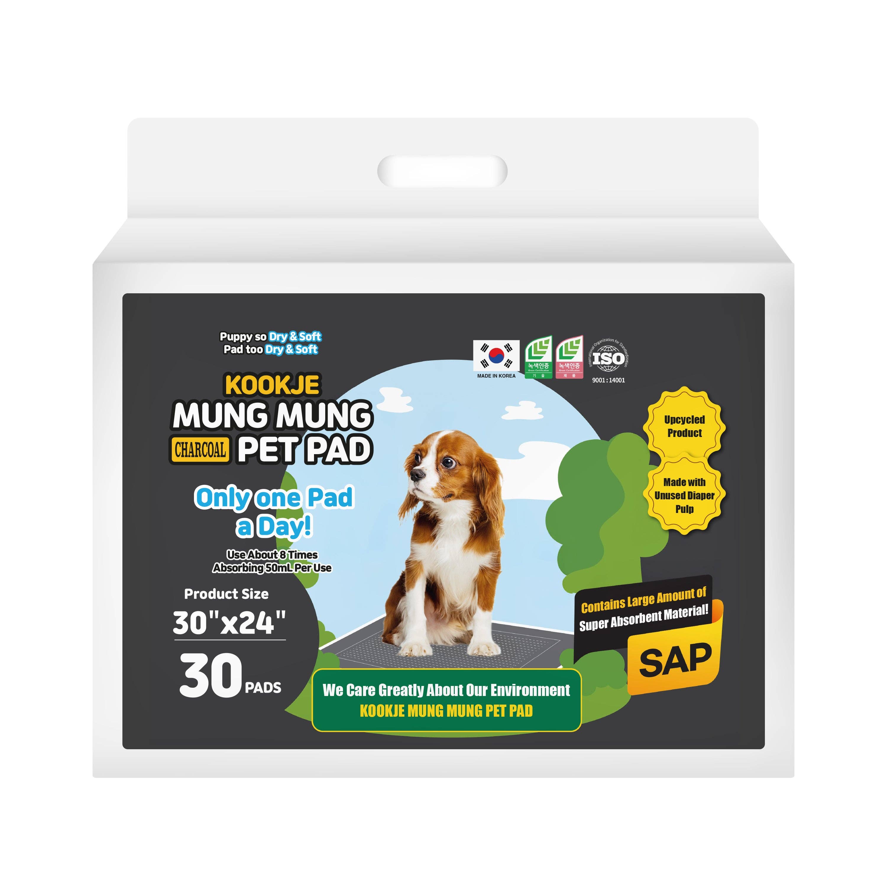 Kproduct4u - Vendita all'ingrosso Tappetino assorbente - Cani - Assorbenti per cani 'KOOKJE Mung Mung Pad' (4 tipi)1