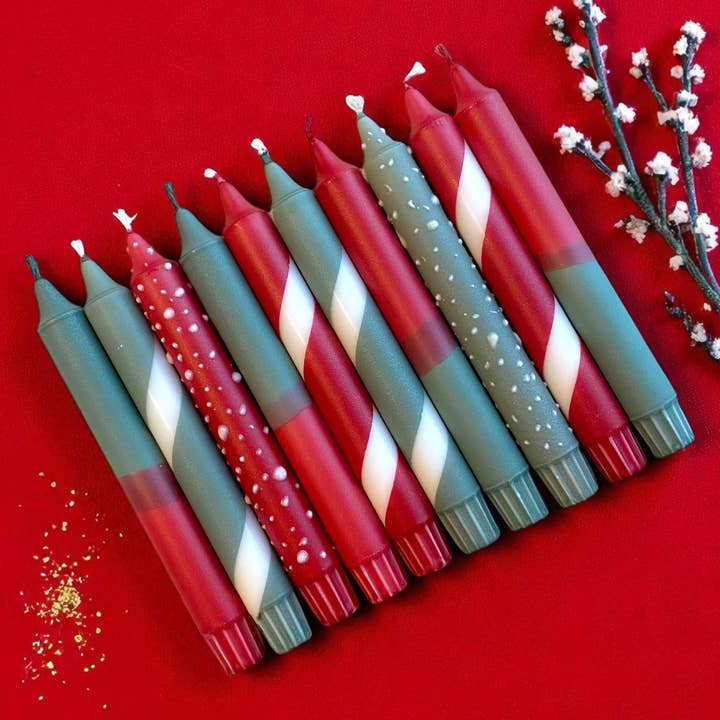 Kupkup HB. - Fi Design Studio Co. - Wholesale Pillar Candle - Joyful Glow | New Year | 2.3x20 cm7