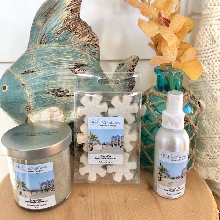 REMOVED BRAND - Wholesale Wax Melt - 6 pack wax tarts Ocean City Boardwalk Memories 1