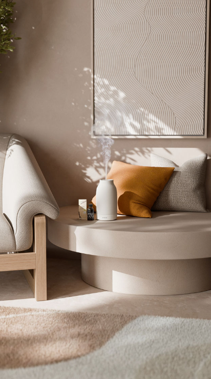 Vitruvi - Wholesale Electronic Diffuser - Air Waterless Diffuser in White2