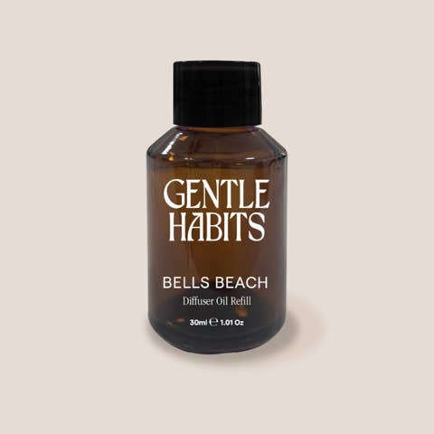 Gentle Habits - Wholesale Diffuser Fragrance Refill - Gentle Habits 30ML Diffuser Oil Refill with Pipette - BELLS BEACH