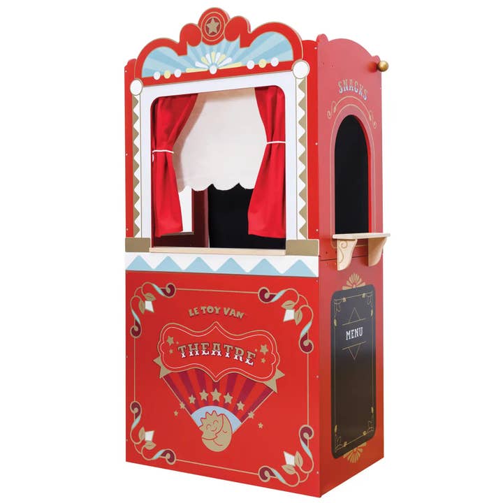 Le Toy Van, Inc. - Wholesale Wood Toy - Kids - Retro Toy Puppet Theater
