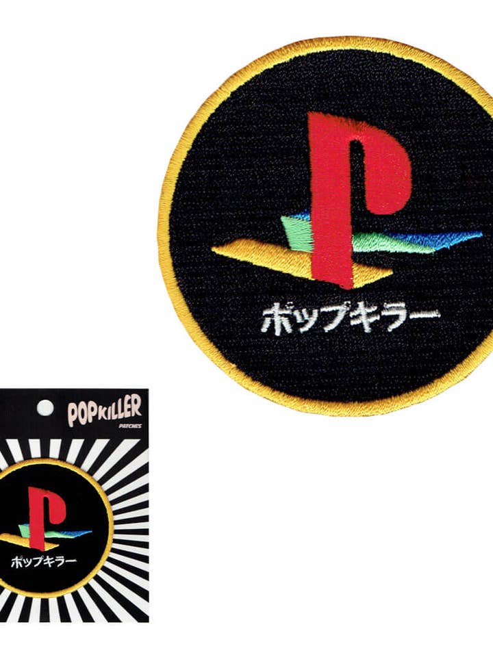 Popkiller Gaming Sew/Iron on Patch for wholesale by Popkiller