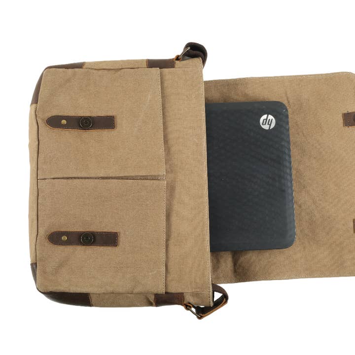 Men's Gifts Australia - Wholesale Messenger bag – Men's - Canvas Messenger Bag-Trooper-157
