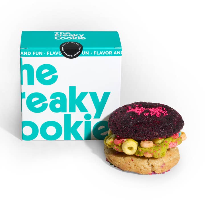 Three Cookie Gift Box for wholesale by The Freaky Cookie