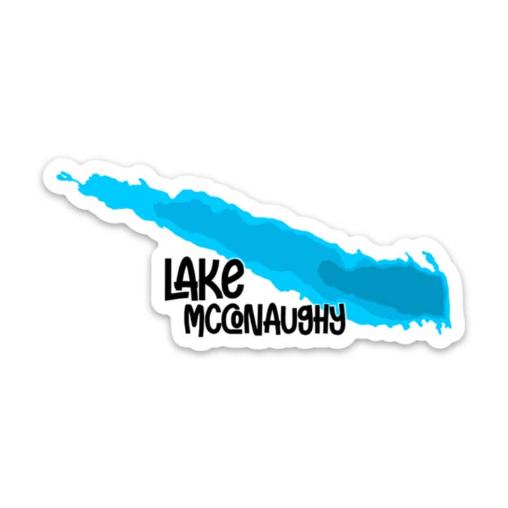 Lago McConaughy - Adesivo por atacado de Kevin & Kaia