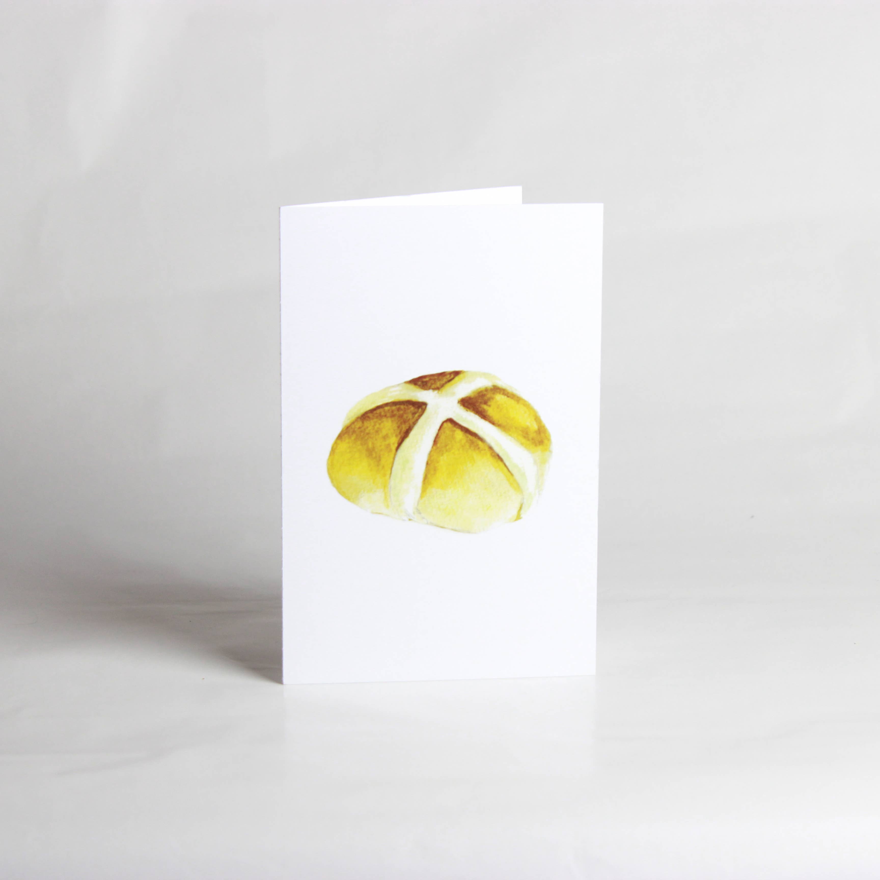 Happy Cooking Cards - Venta al por mayor Tarjetas de Pascua - Tarjeta de Pascua Hot Cross Bollos