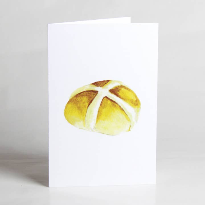 Cartão de Páscoa Hot Cross Buns por atacado de Happy Cooking Cards