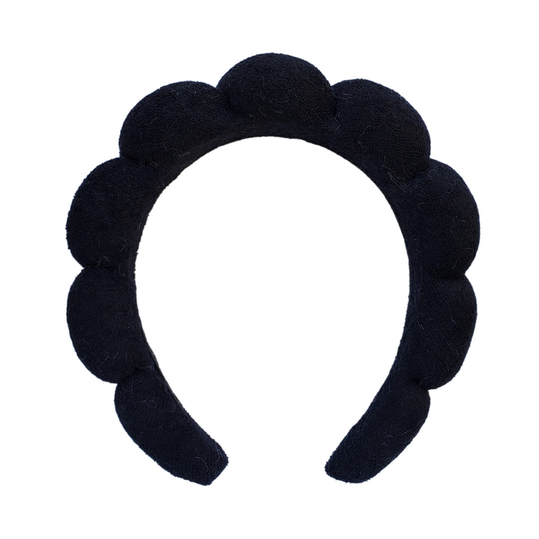 Ivy & Ash - Wholesale Spa Headband - Spa Headband | Trendy Terrycloth Bubble Makeup Headband4
