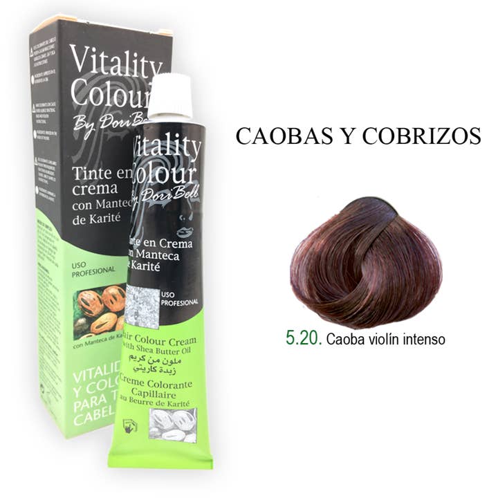 sesioMWorld - M·O·I Professional - Wholesale Hair Dye - VITALITY COLOUR professional cream dye 60ml. TONE 5.200