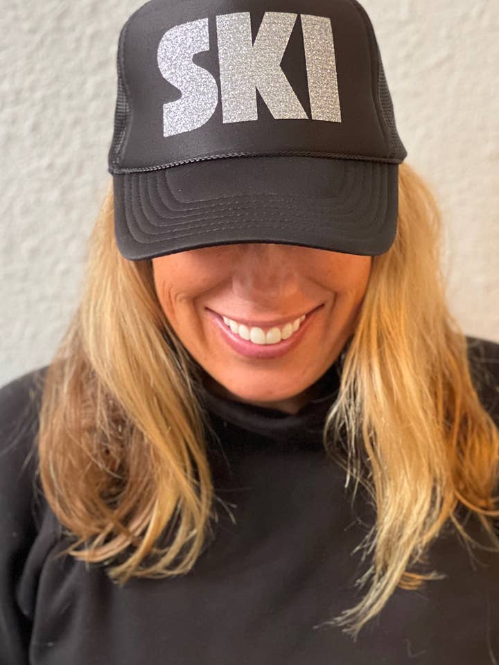 Ski - Black Trucker for wholesale by Arnie + Ollie