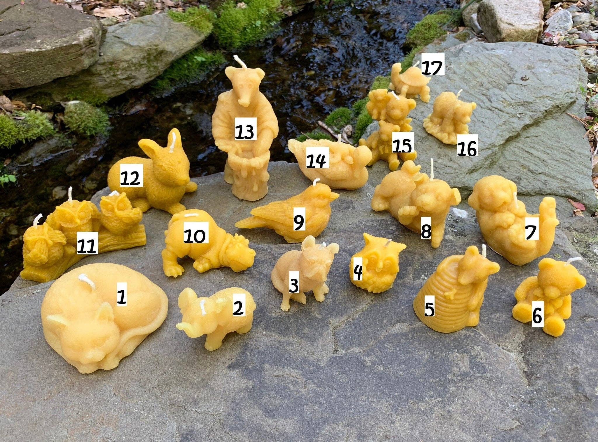 Bees Light Candles - Wholesale Novelty Candle - Animal Candles | Cute Creature Collection of Beeswax Candles1