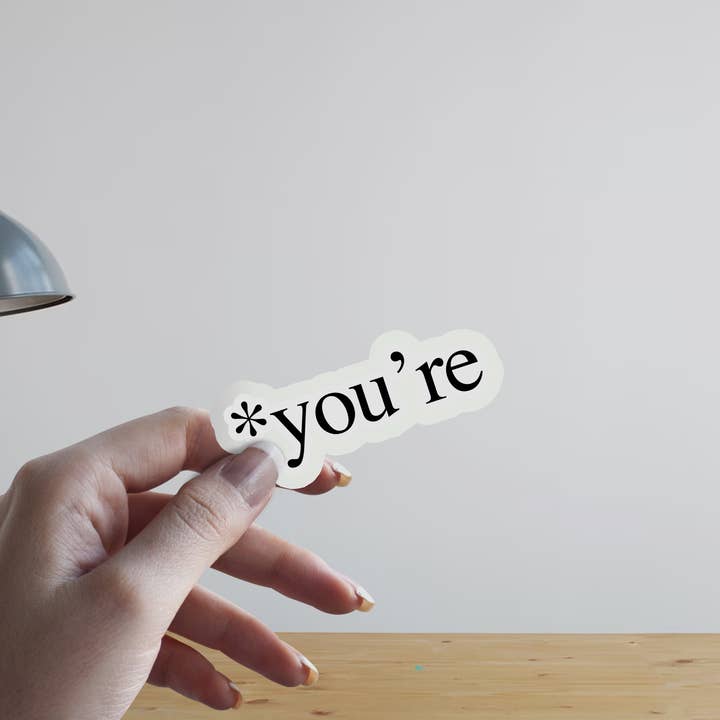 Pop Haste - Wholesale Sticker - *You're Sticker1