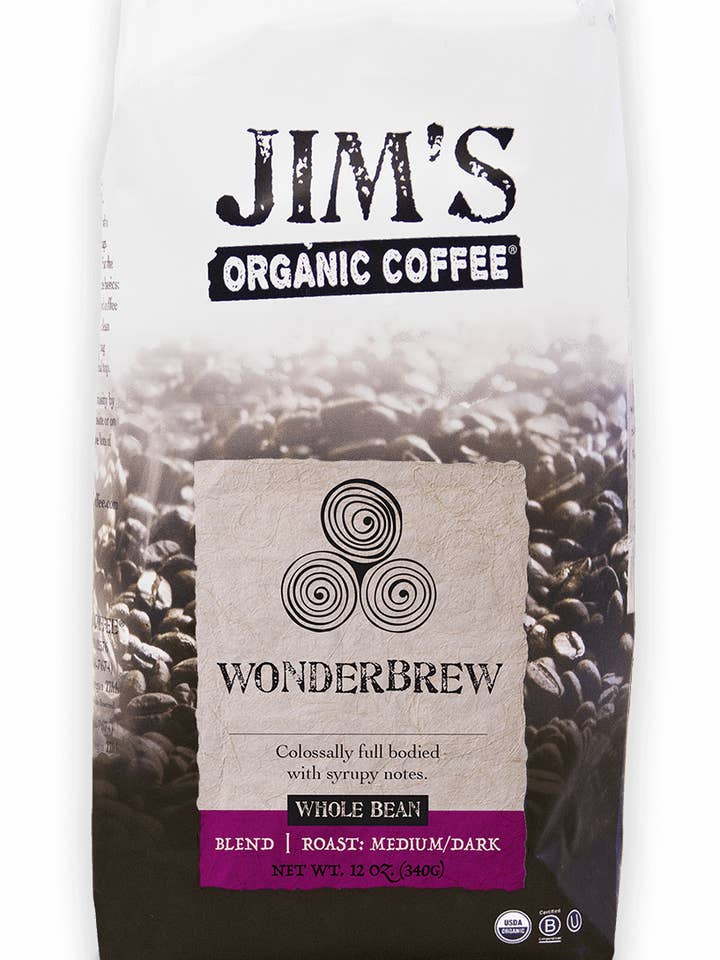 Jim's Organic Coffee - Wonder Brew for wholesale by Jim's Organic Coffee