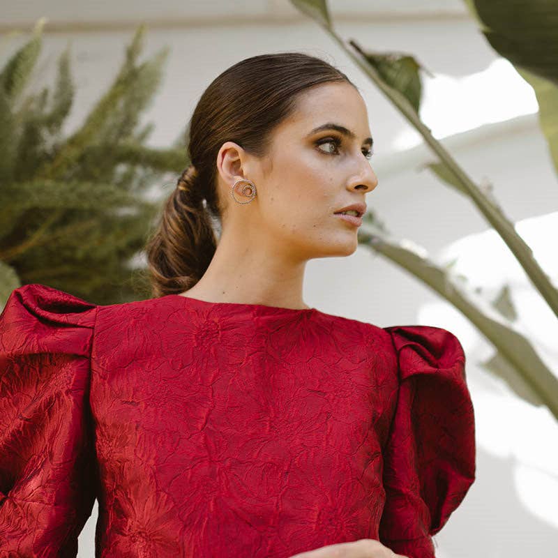 ACUS – wholesale Stud/post earrings – Zukor Earrings Limited Edition Purple2