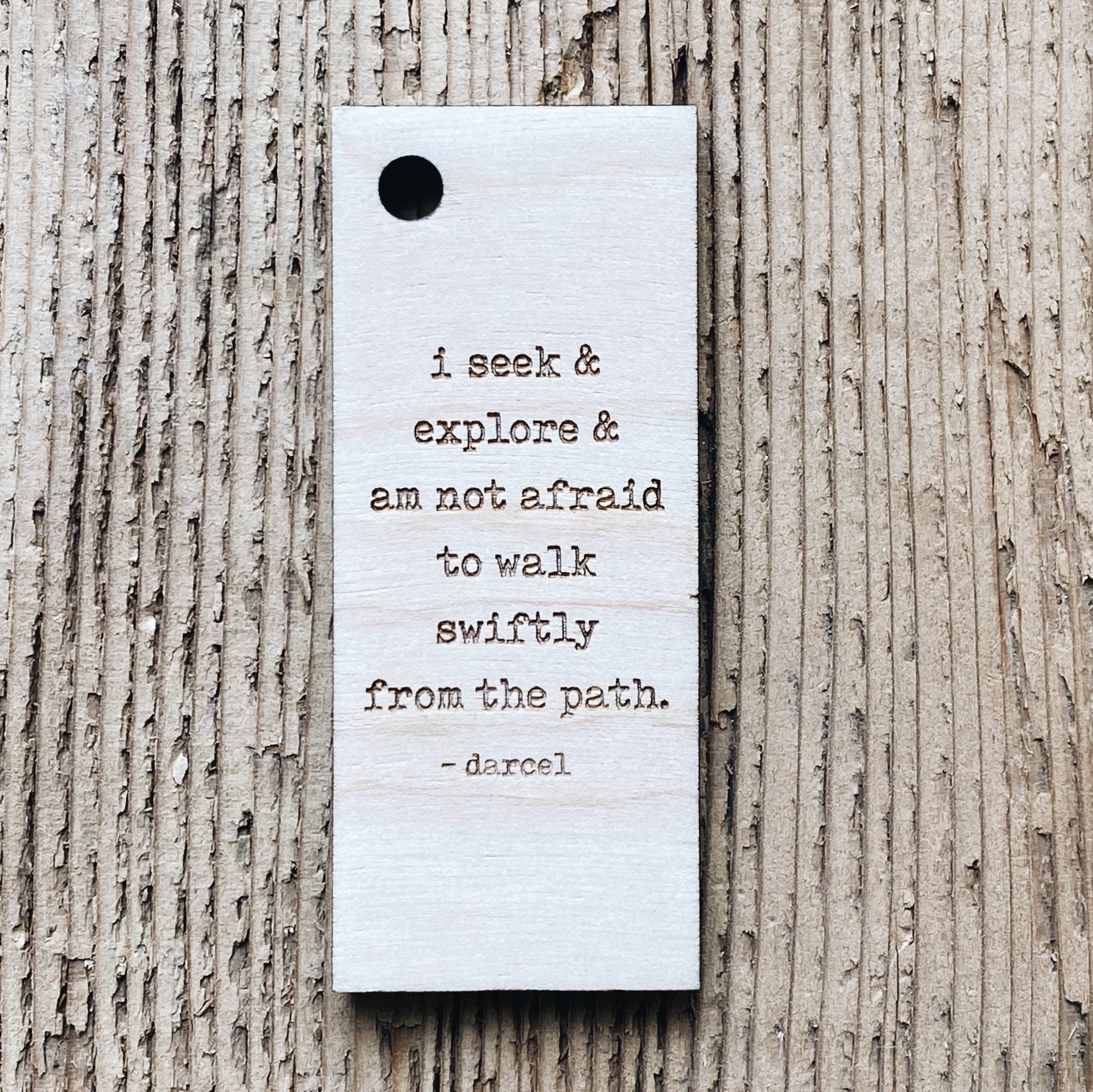 Spiritual Whiskey - Wholesale Gift Tag - Engraved Wooden Poetry Tag // Gift Tag // Keychain16