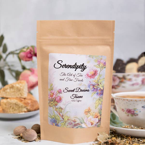 Serendipity: The Art of Tea and Fine Foods, LLC - Wholesale Loose Tea - Sweet Dreams (Herbal Blend -- No Caffeine)