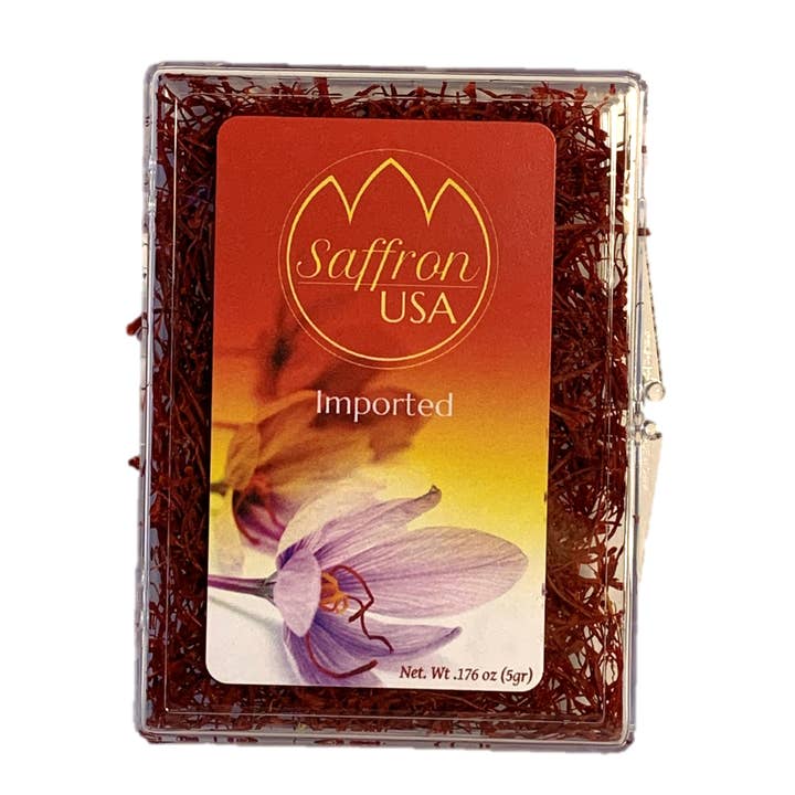 2 gr persischer Safran in versiegelter Schachtel. für den Großhandel von Saffron USA LLC