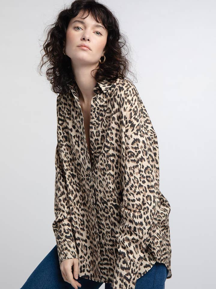 Elise Chalmin - Vente Chemise à col boutonné – femme - Chemise Nour Graou5