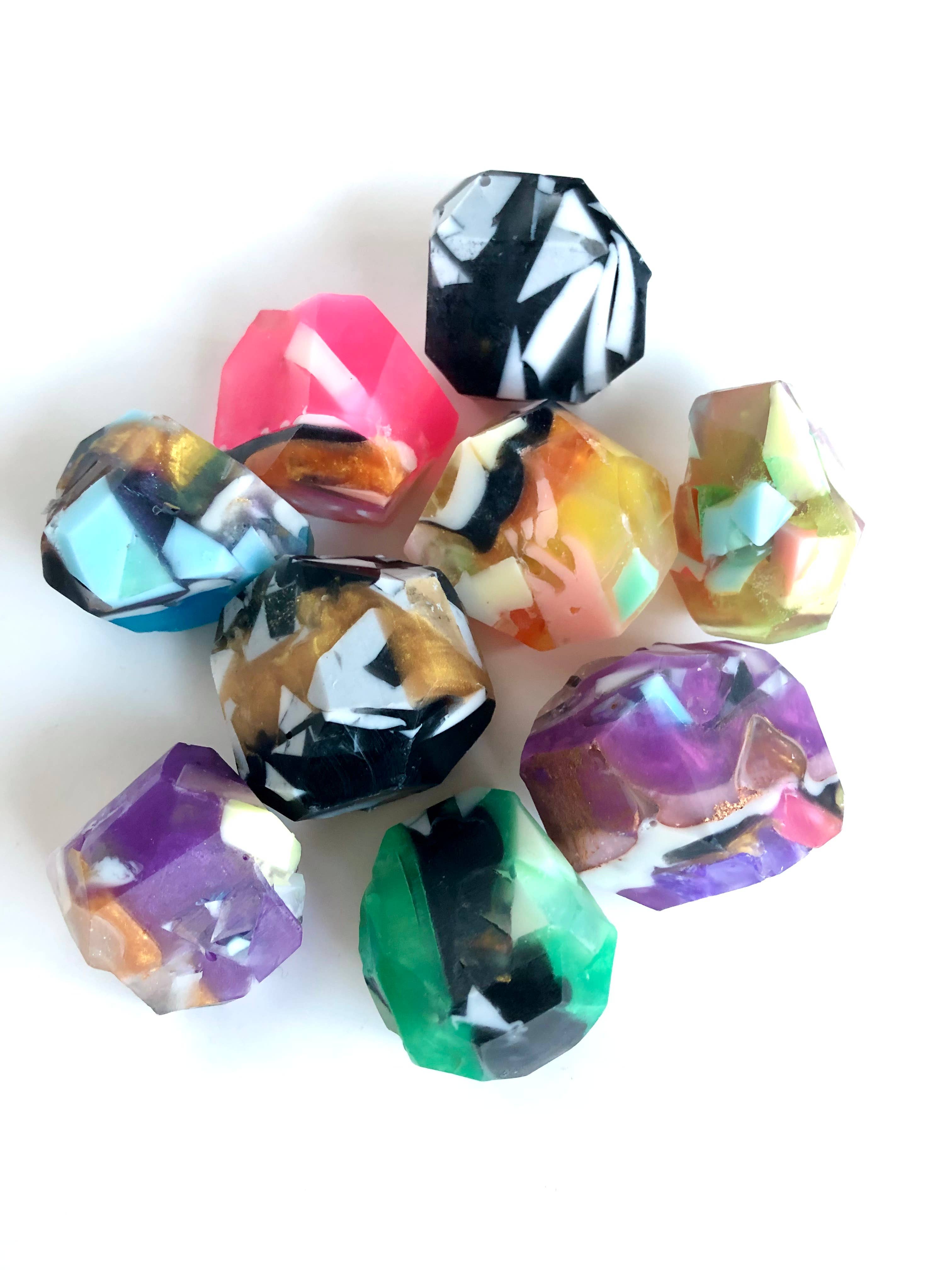 The Lavender Sachet - Wholesale Bar Soap - Rock Soap Minis Pack1